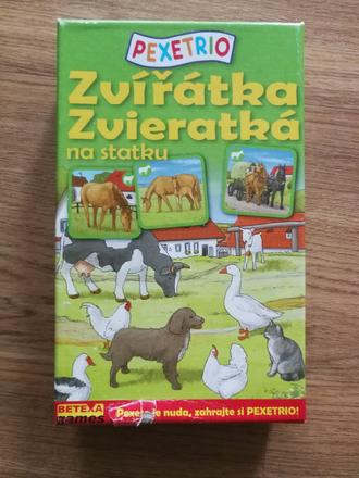 Pexetrio zvířátka,