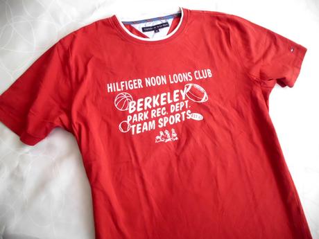 Červené, tommy hilfiger,xl