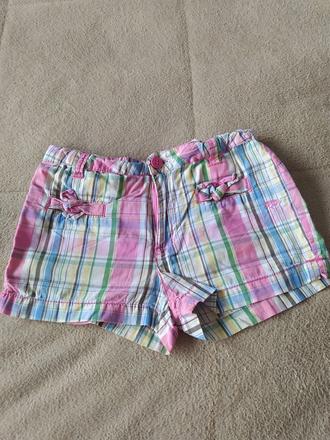 Čtverečkované kraťasy 122, wolf,122