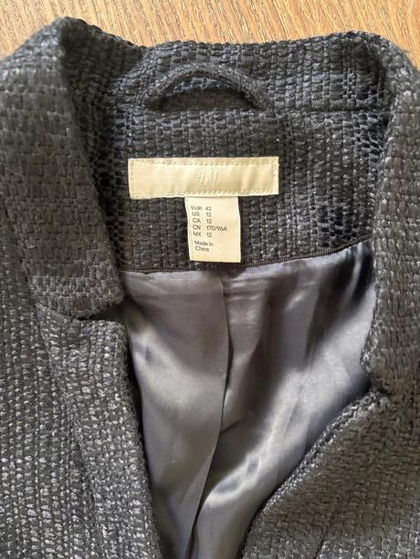 Jarní/podzimní sako/kabátek, h&m,42
