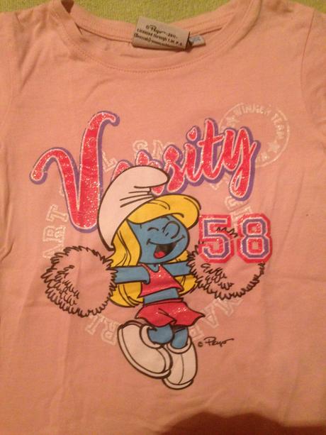 Dívčí tričko šmoulinka, disney,92