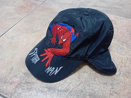 Zateplená kšiltovka spiderman, vel. 3-5 let, 104