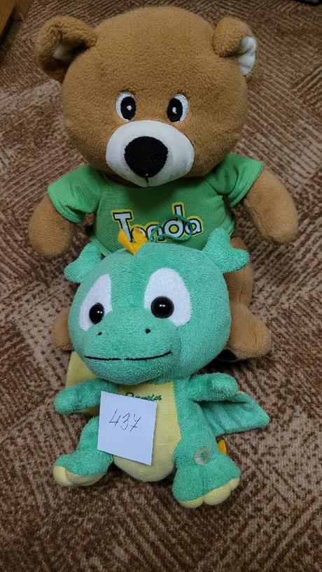 Mluvící dráček a medvěd tonda,