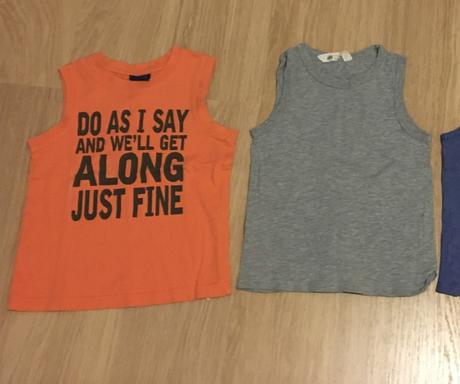 1x nátělník, tílko - jen oranžový, 104