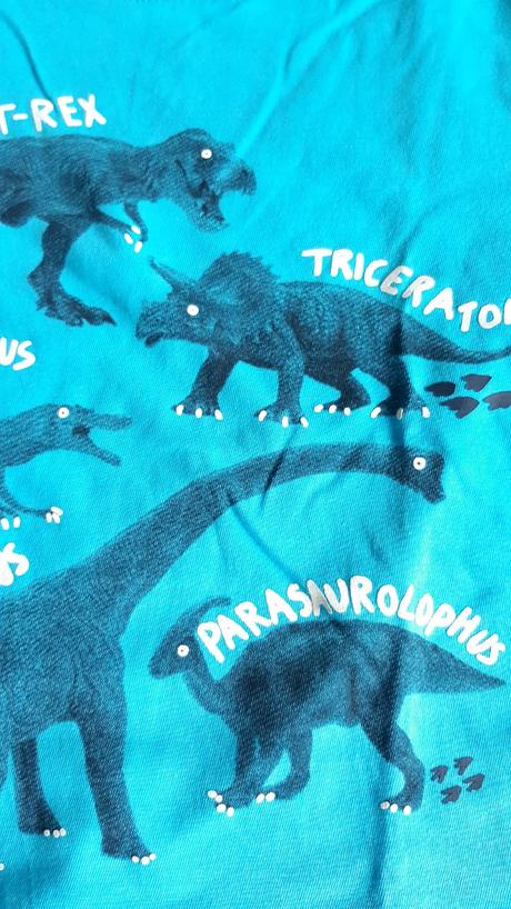Triko s dinosaury 140, palomino,140