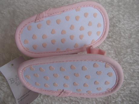 První růžové botičky capačky s mašličkou v.6-9 měs, matalan,17