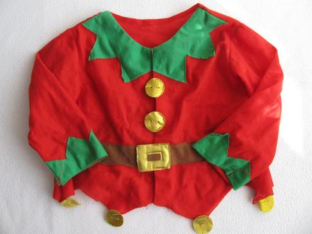 Vánoční kostým-santův obleček, 98