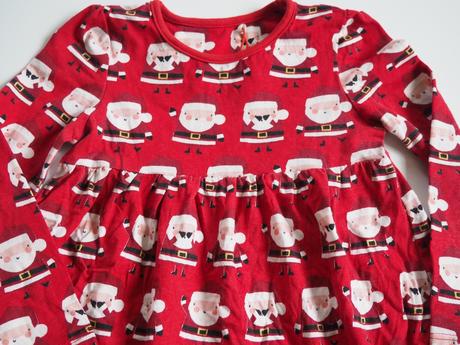 Šaty s vánočním motivem vel 98, 98