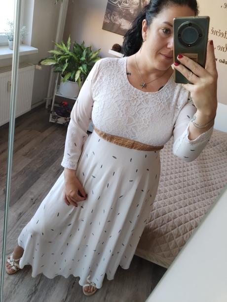 Dlouhé letní šaty s m l, m