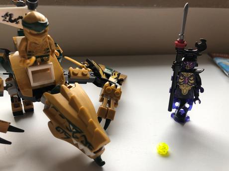 Lego ninjago 70666 zlatý drak,