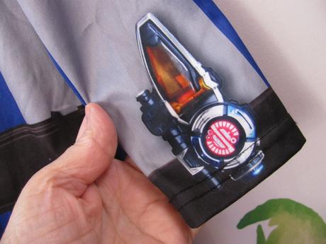 Maškarní kostým-blue power rangers,