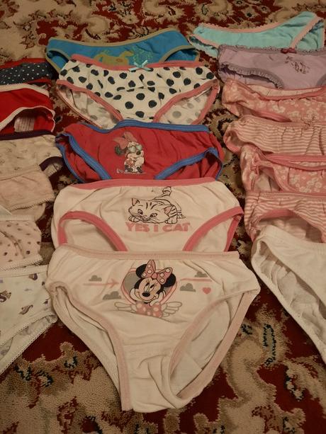 22x dívčí kalhotky, primark,86