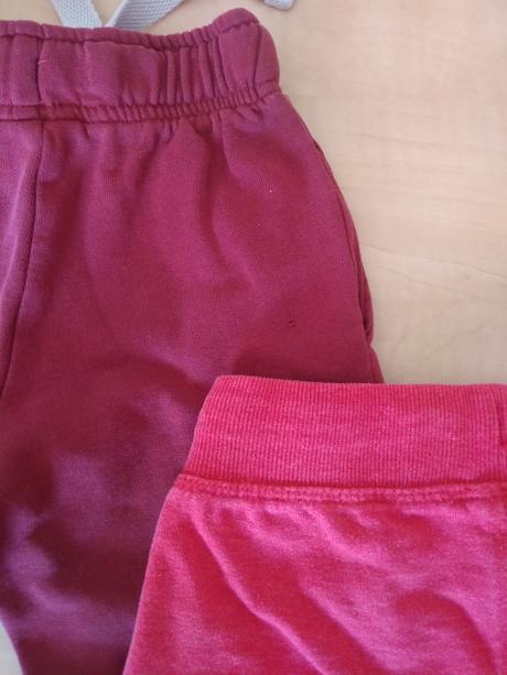 Tepláky na zahradu 86/92 - cena za vše (4 ks), 92