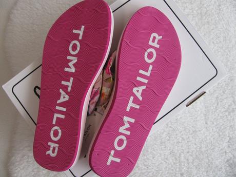 Dívčí, dámské plážové sandály, žabky, tom tailor,40