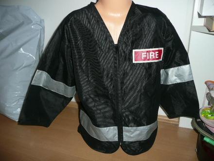 Maska kostým hasič požárník 4-6 let 104-116,