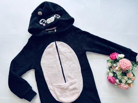 Ob/ overál chlupatý coral flece - v.122/128, h&m,122