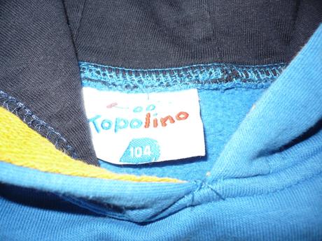 Mikina s kapucí, topolino,104