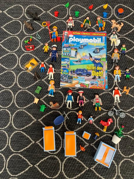 Playmobil sada s časopisom,