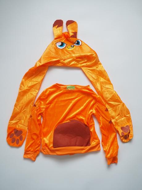 Kostým zajíc - moshi monsters vel 128, 