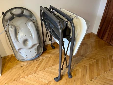 Vanička + přebalovací stůl cam cambio deluxe, 