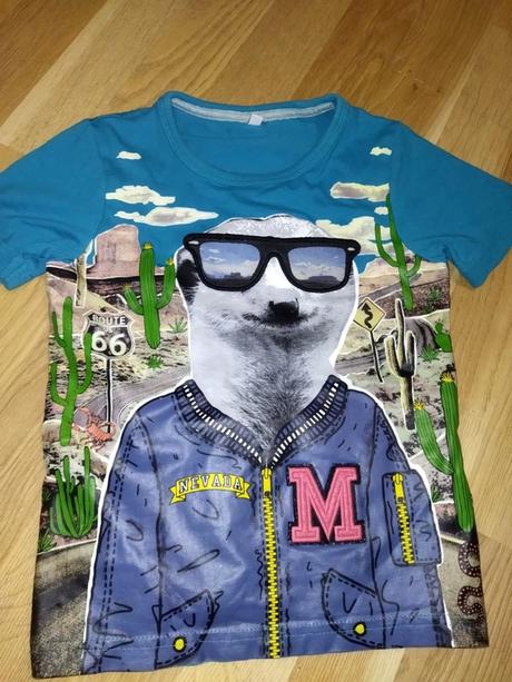 Tričko s medvědem 98, marks & spencer,98