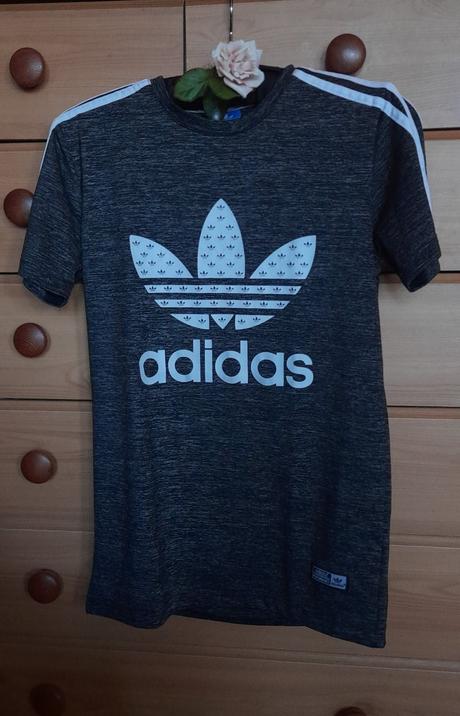 Adidas melírové sportovní třičko, adidas,s