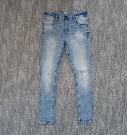 Pánské modré kalhoty rifle džíny - 32, m