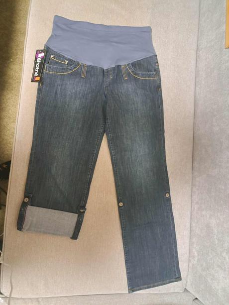 Těhotenské kalhoty s prodlouženou délkou, xl