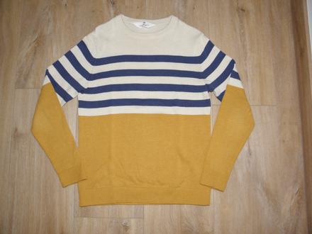 Chlapecký svetr s pruhy zn. h&m vel.134/140, h&m,134