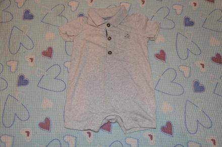 Šedý letní overal, f&f,62