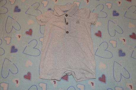 Šedý letní overal, f&f,62