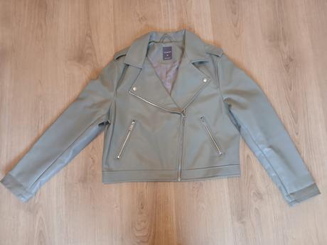 Koženková bunda křivák primark, vel. m, primark,m