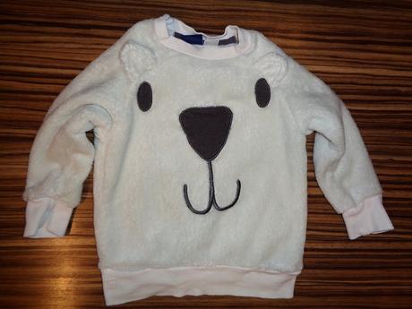 Kouzelná flísová chlupatka medvídek 86/92, lupilu,86