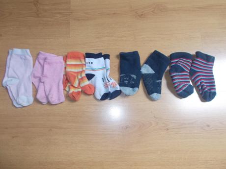 Dívčí ponožky vel 20-24, 22