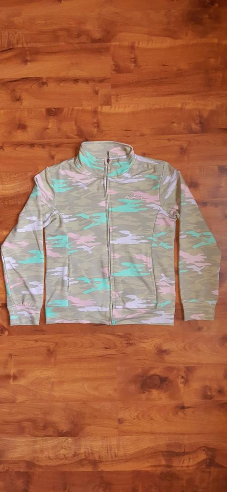 Propínací dívčí mikina wolf 134, wolf,134