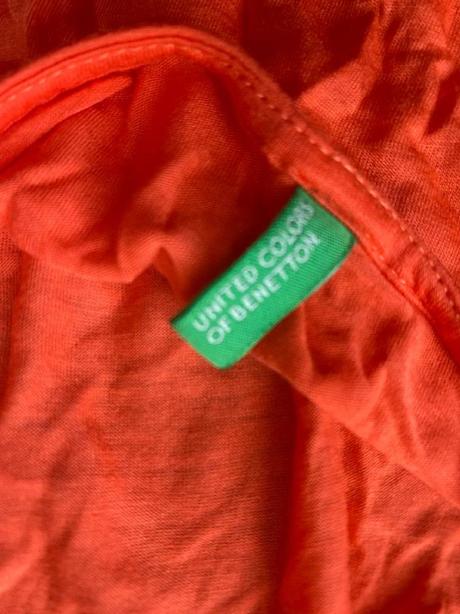 Krásné trika benetton velikost 38/m, benetton,m