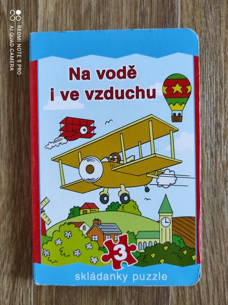 Puzzle kniha na vodě i ve vzduchu, 