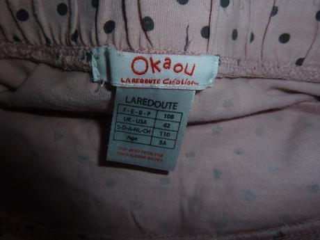 Bavlněná sukně s volánky, 110