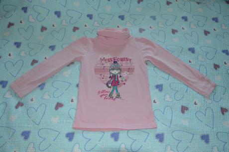 Bavlněný rolák s potiskem a lesklými efekty, c&a,122