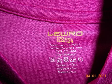 Funkční triko, lewro,128