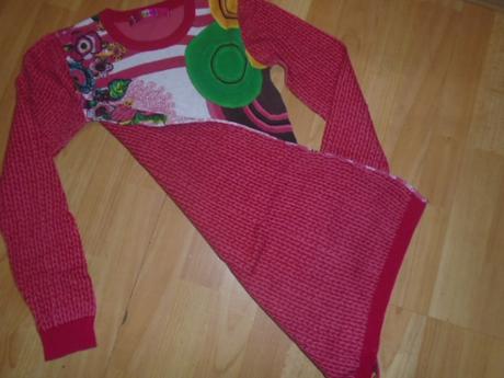 Tunika šaty svetr desigual vel 13/14 l, desigual,158