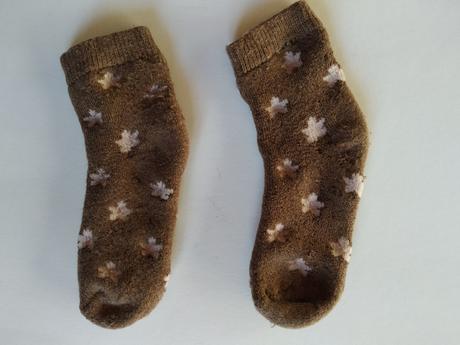 Kojenecké ponožky teplé, 68