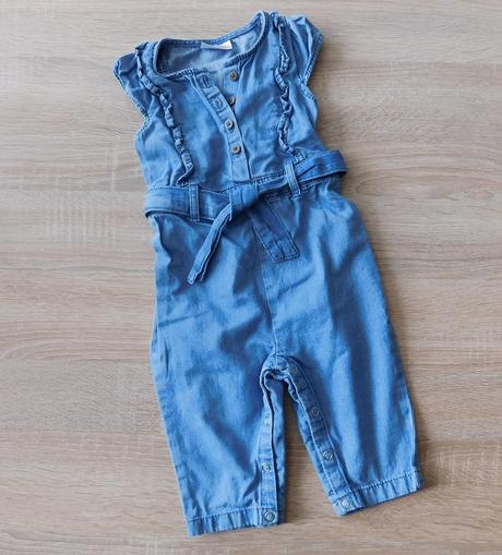 Riflový overálek so cute vel.74,