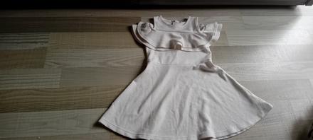 Bílé šaty, girl2girl,140