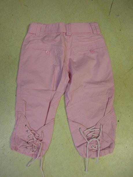 E113     tříčtvrťáky, 3/4 kalhoty fashion vel. 134, kids fashion,134