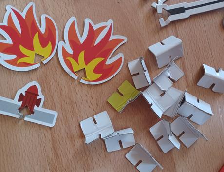 Hasičská stanice papírová,