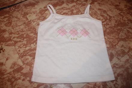 Dívčí tílko kostičky vel. 86 - 92, 86