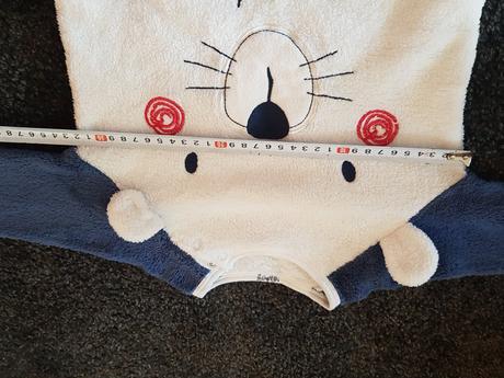 Fleesová mikina značka ani velikost neuvedena., 104