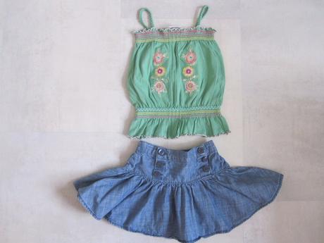 Vyšívané zdobené tílko, next,86