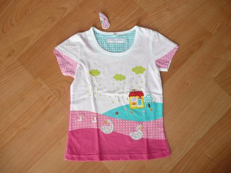 Dívčí letní tričko vel.104-110, nové, 104 / 110